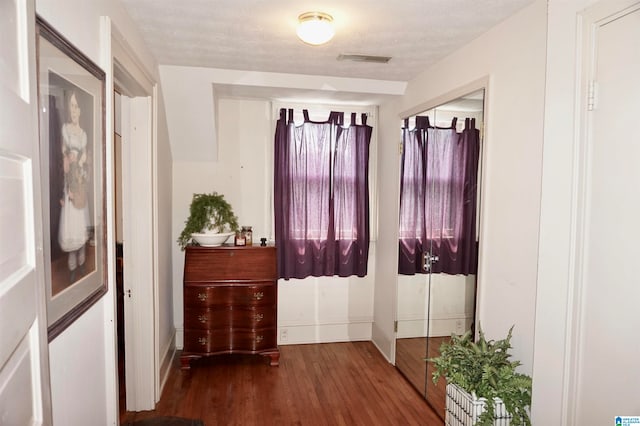 interior space featuring hardwood / wood-style flooring