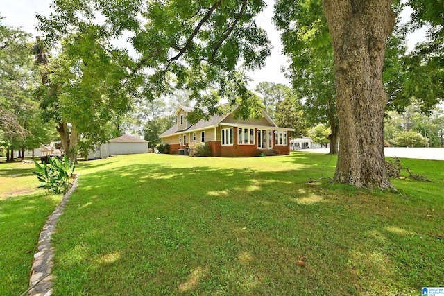 view of yard