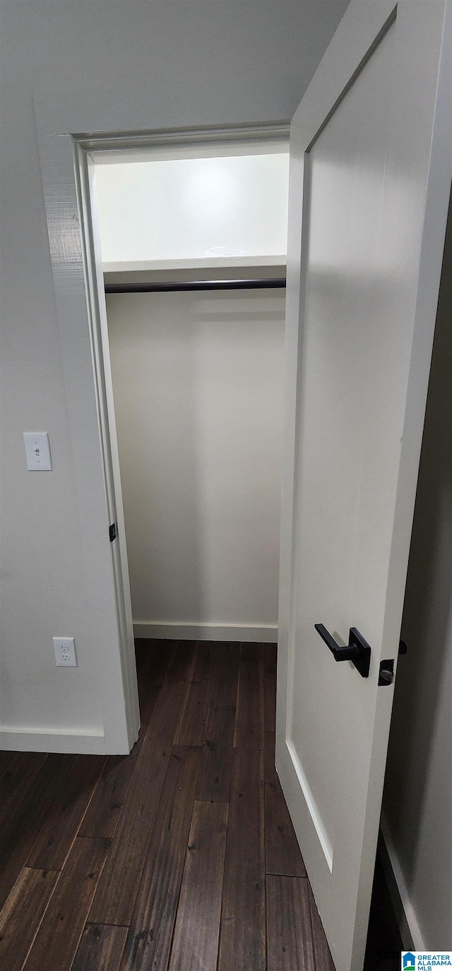 view of closet