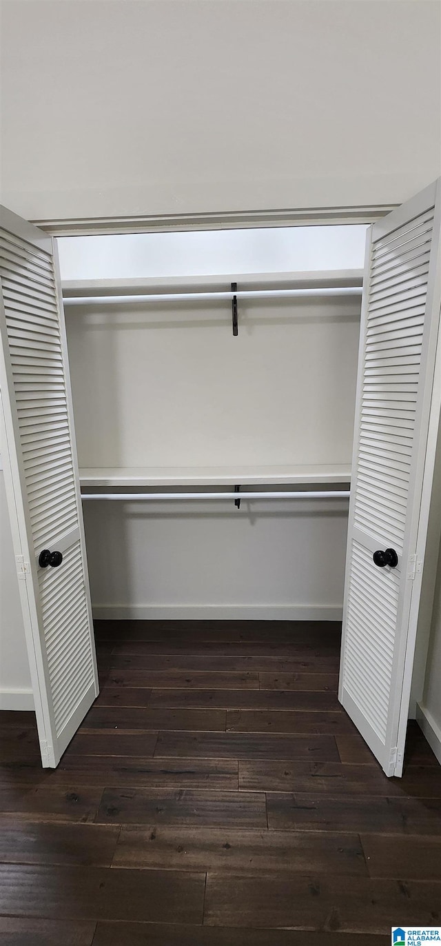 view of closet