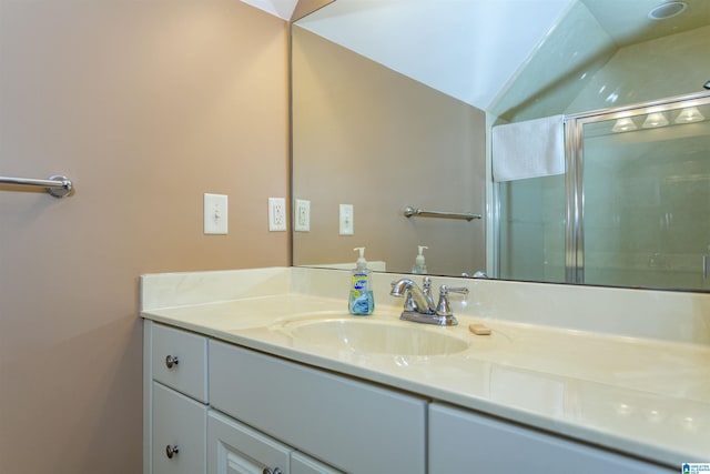 171 Sheeps Xing, Calera, AL 35040 - bathroom with a stall shower and vanity