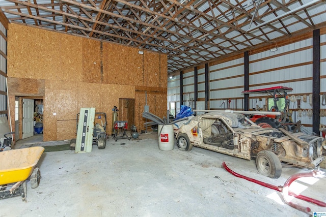 171 Sheeps Xing, Calera, AL 35040 - garage featuring metal wall