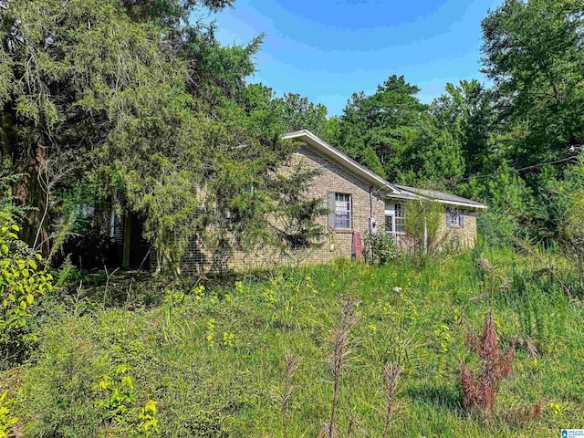 view of side of property