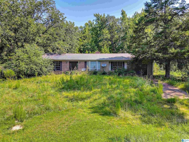 view of ranch-style home