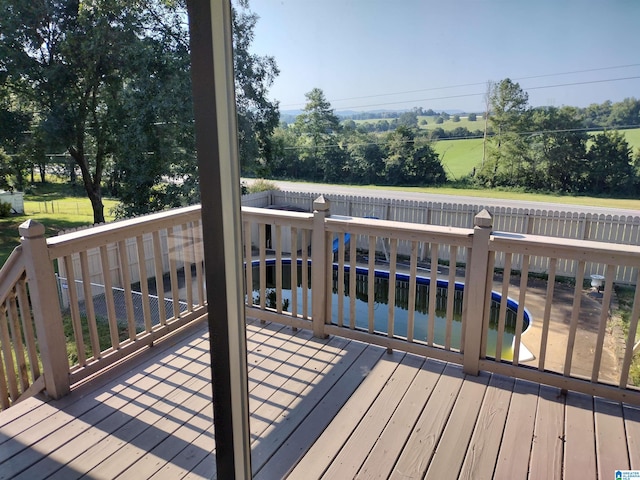 view of deck