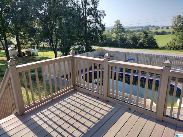 view of deck