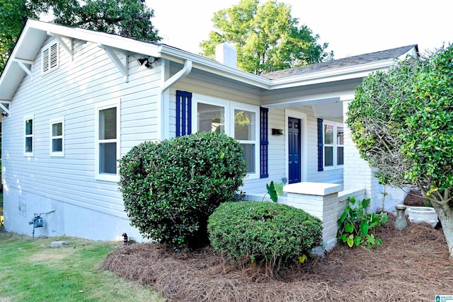 view of ranch-style house