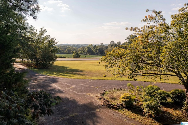 view of community featuring a rural view