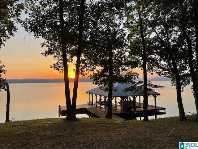 property view of water