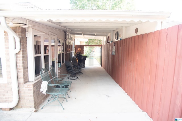 view of patio / terrace