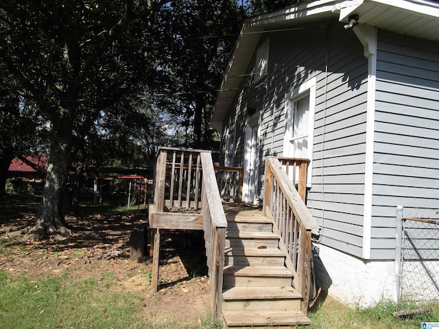 view of side of home