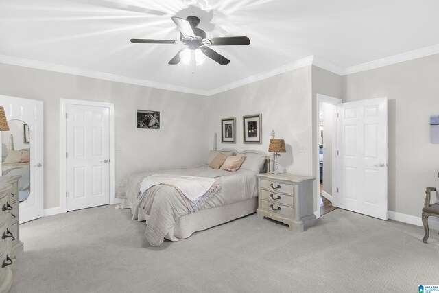 interior space with ornamental molding and light hardwood / wood-style flooring