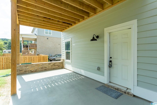 view of patio / terrace