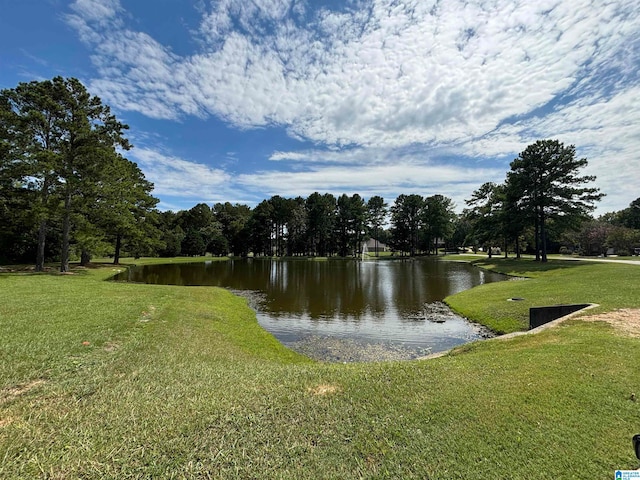 property view of water