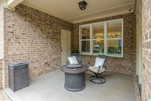 view of patio