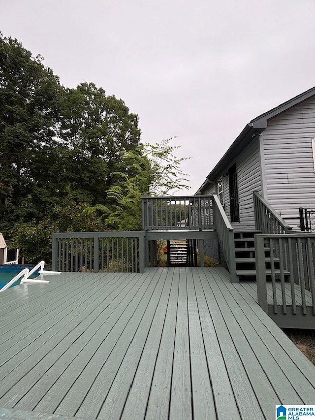 view of deck