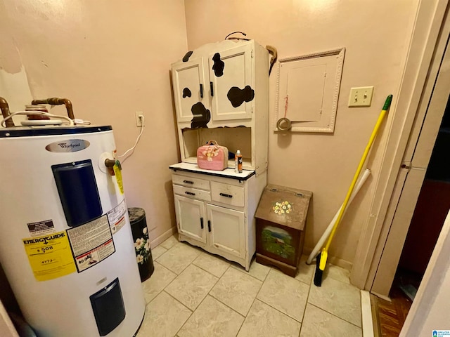 utilities with electric water heater