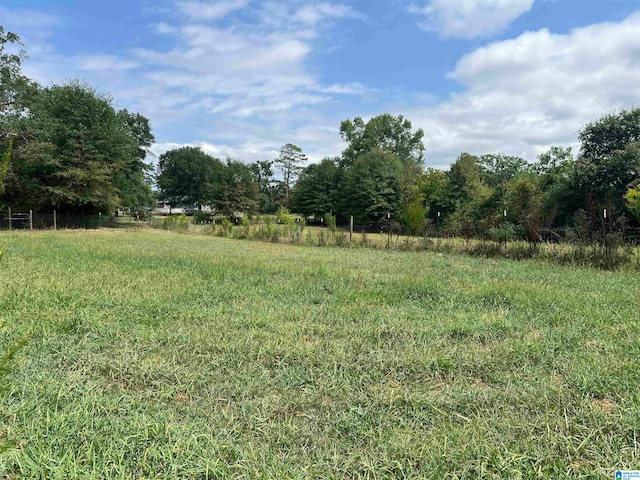 view of yard featuring a rural view