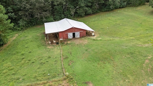 drone / aerial view