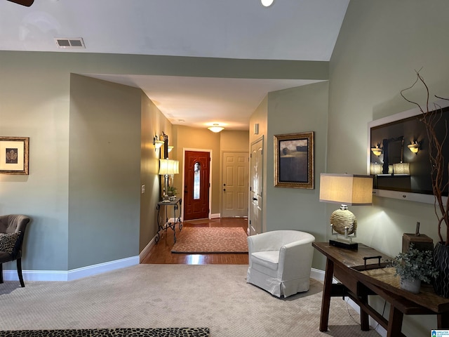 entryway featuring light hardwood / wood-style floors