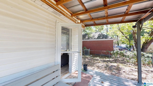 exterior space with central AC unit