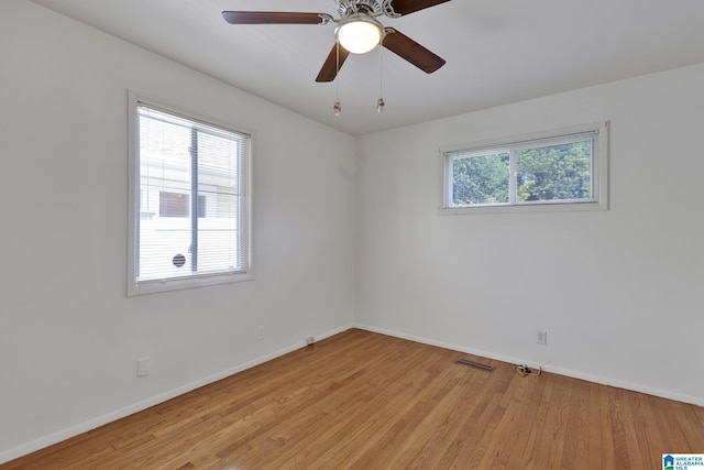 1717 Center Way S, Birmingham, AL 35205 - spare room featuring plenty of natural light, baseboards, and light wood-style floors