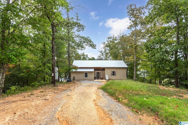 view of ranch-style home