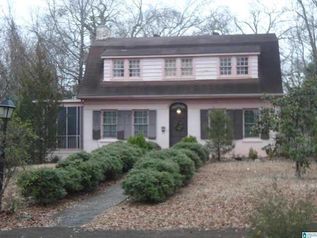 view of front facade