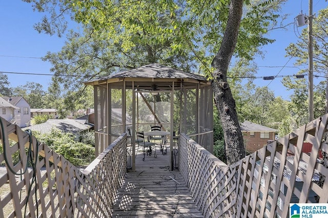 949 44th St, Birmingham, AL 35208 - deck with a gazebo