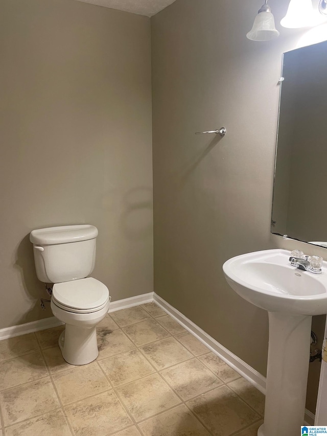 bathroom with toilet