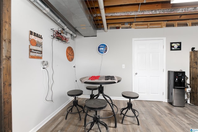 dining room featuring hardwood / wood-style floors