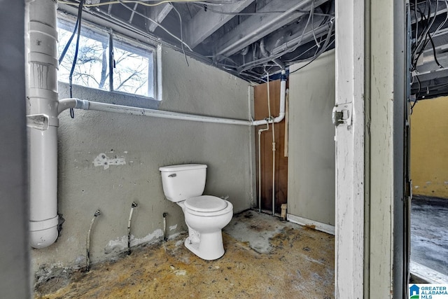 bathroom with toilet