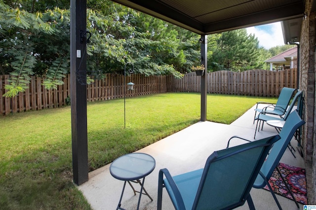 view of patio / terrace