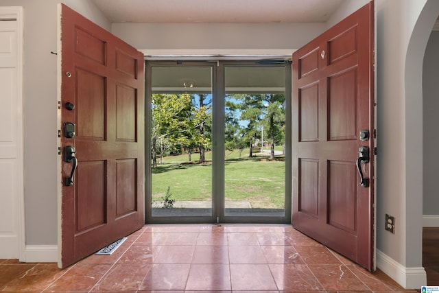 view of foyer