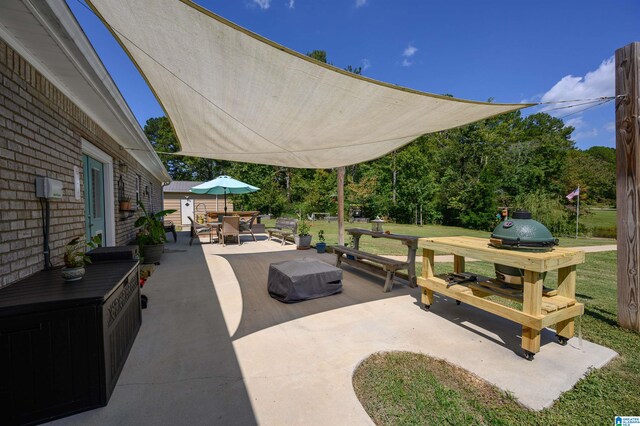 view of patio