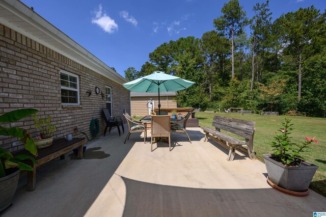 view of patio