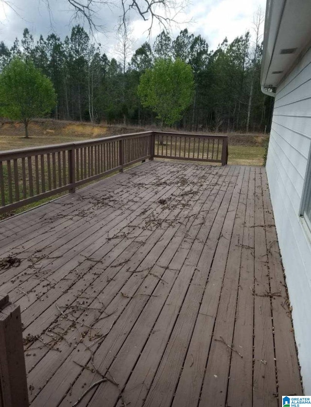 view of deck