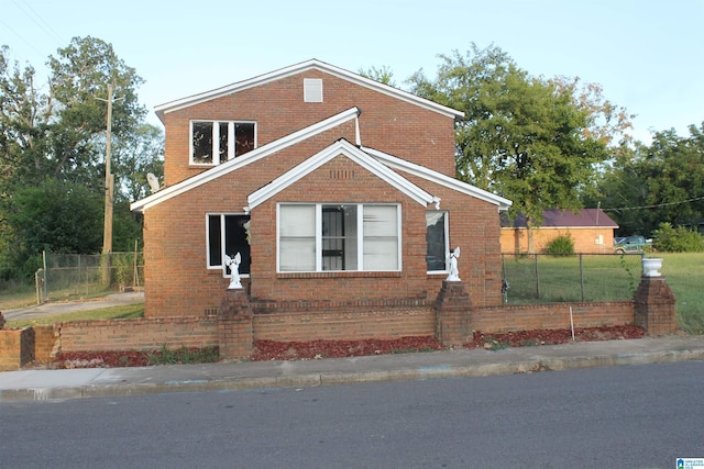 view of front of house