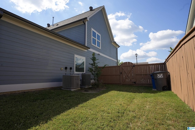 617 Windmill Cir, Helena, AL 35080 - view of property exterior with a gate and central AC unit