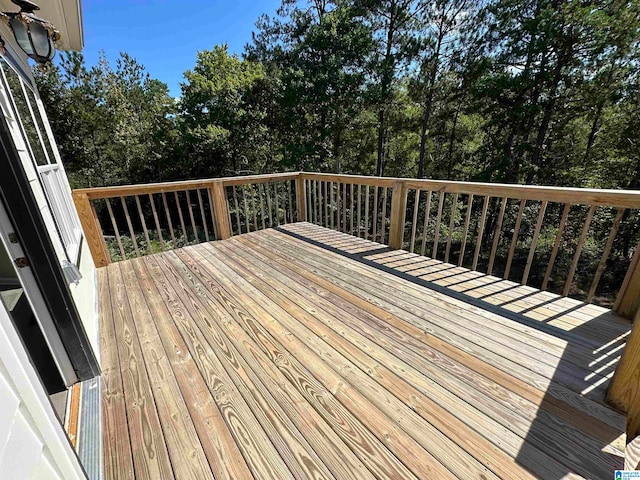 view of deck