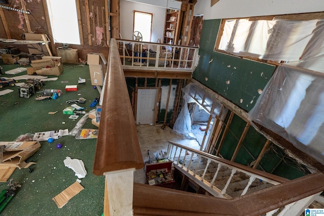 miscellaneous room with plenty of natural light