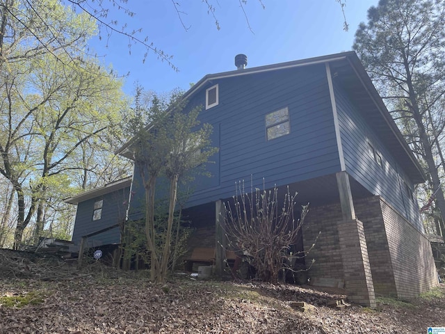 view of side of property
