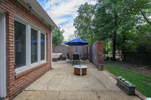 view of patio / terrace