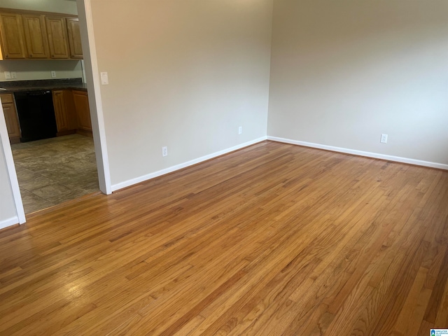 interior space featuring light hardwood / wood-style floors