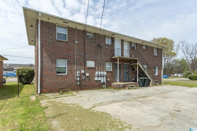 7749 5th Ave, Birmingham, AL 35206 - back of property with brick siding