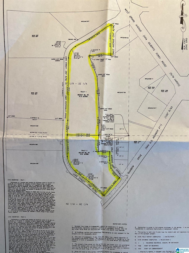 0 W Grand Ave Unit 0, Rainbow City AL, 35906 land for sale