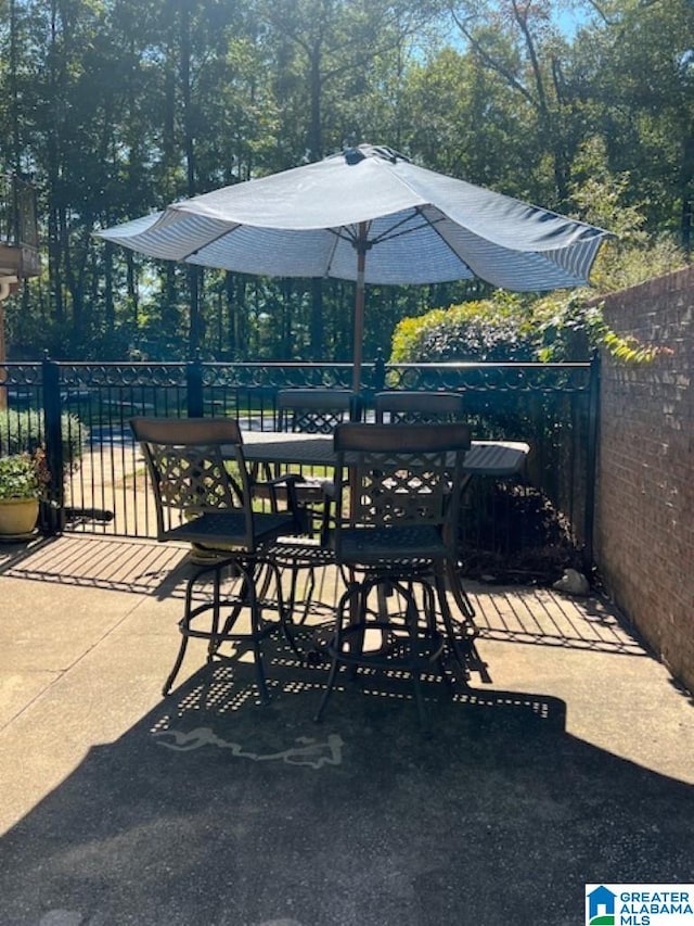 view of patio / terrace