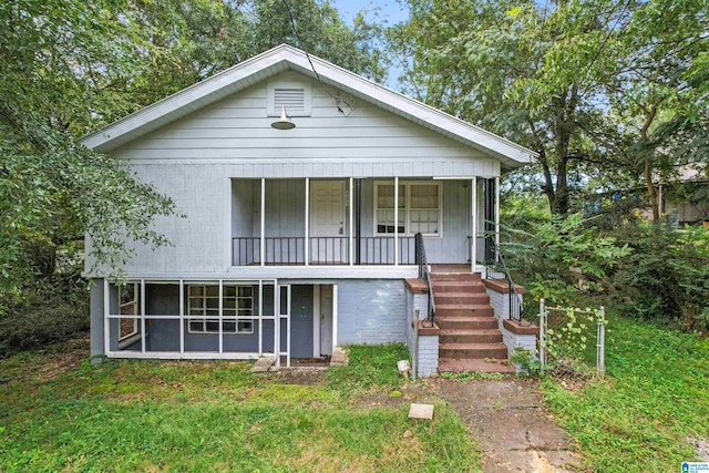 bungalow with a porch