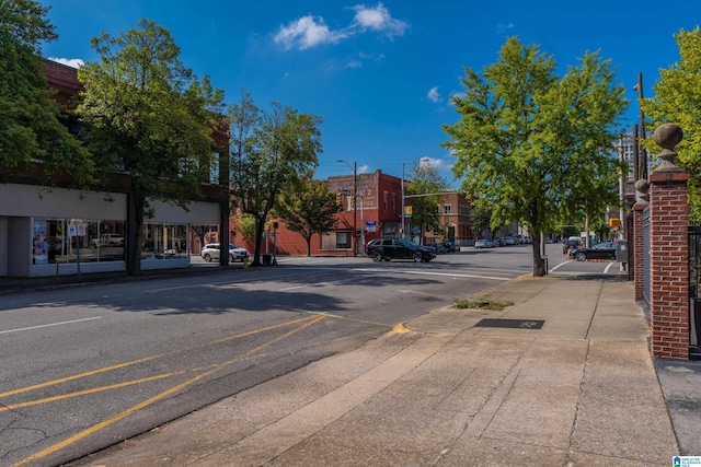 view of street