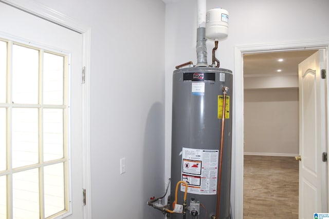 utilities with gas water heater